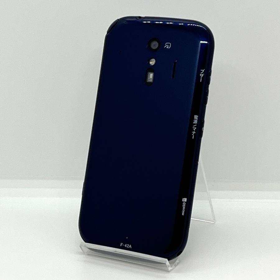 ドコモ docomo らくらくフォン F-42A ネイビー ゲオ公式通販サイト/ゲオオンラインストア【中古】【安心保証