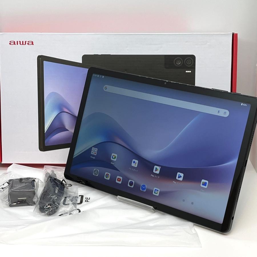 極美品】aiwa tab AS11L SIMフリー 64GB／4GB JA4-TBA1101 ブラック