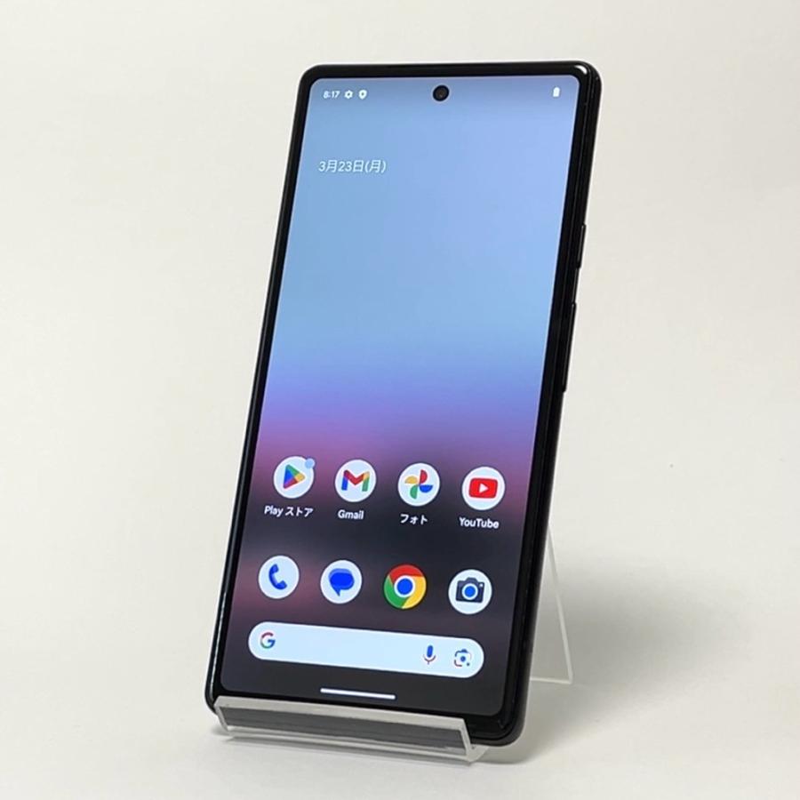 良品】Google Pixel 6a 128GB／6GB Chalk au SIMフリー 5G対応 白ロム 