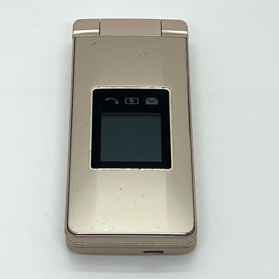 SoftBank かんたん携帯10 本体と付属一式　SIMロック解除済み SHARP（シャープ） Softbank かんたん携帯10 NP807SH ゴールド 携帯