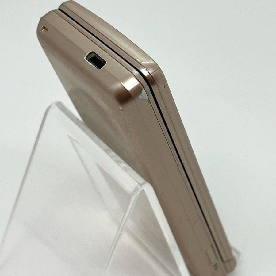かんたん携帯10 807SH ゴールド ソフトバンク SIMロック解除済 AQUOS
