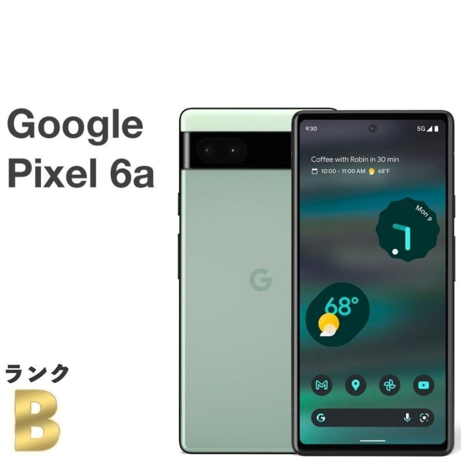 Google Pixel 6a　sage 128GB 中古 Google Pixel 6a 128GB／6GB au SIMフリー Sage 白ロム スマホ本体