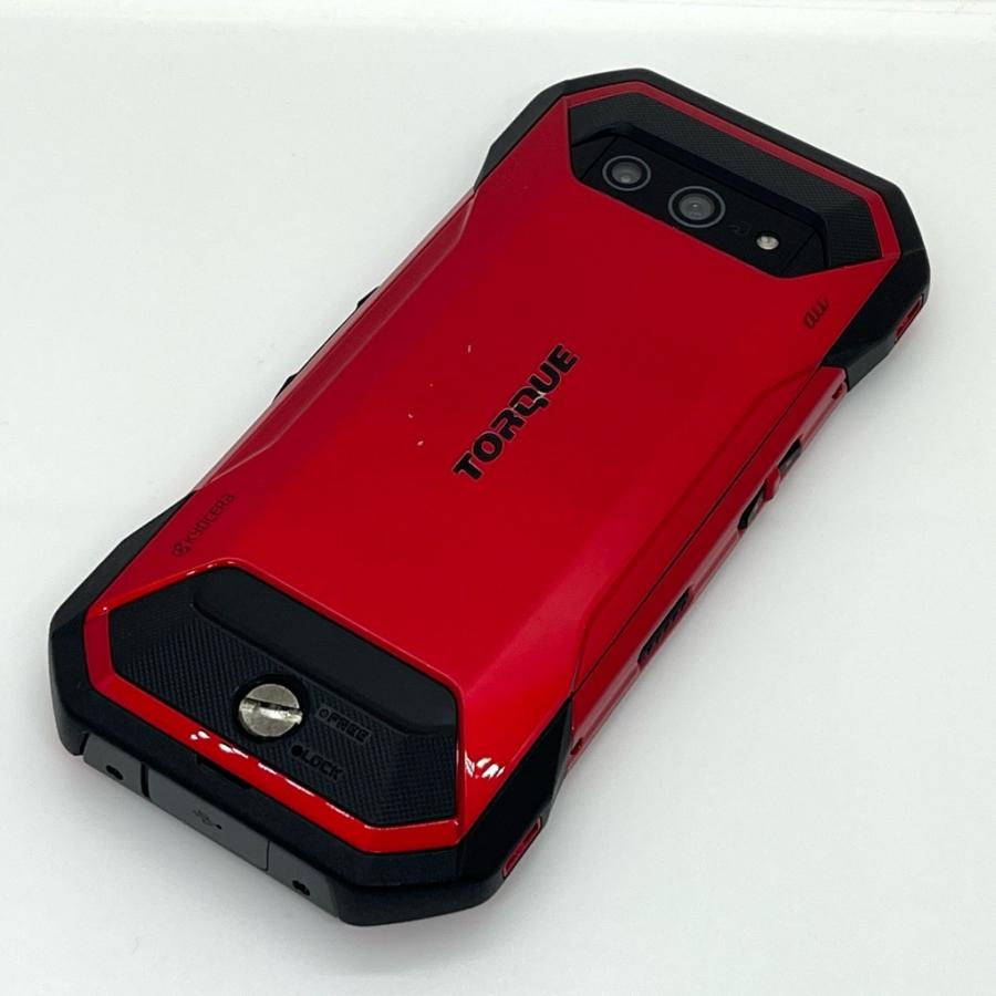 128G KYG01 TORQUE 5G レッド au SIMフリー TORQUE 【美品】TORQUE 5G KYG01 au SIMロック解除済 128GB／6GB