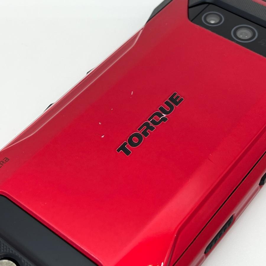 TORQUE 5G KYG01 au SIMロック解除済 128GB／6GB レッド