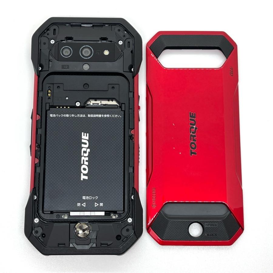 TORQUE 5G KYG01 au SIMロック解除済 128GB／6GB レッド
