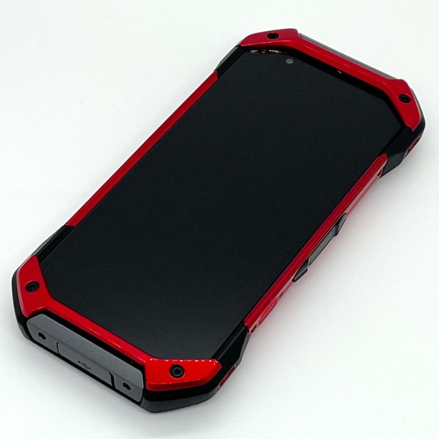 美品】TORQUE 5G KYG01 au SIMロック解除済 128GB／6GB レッド 白ロム