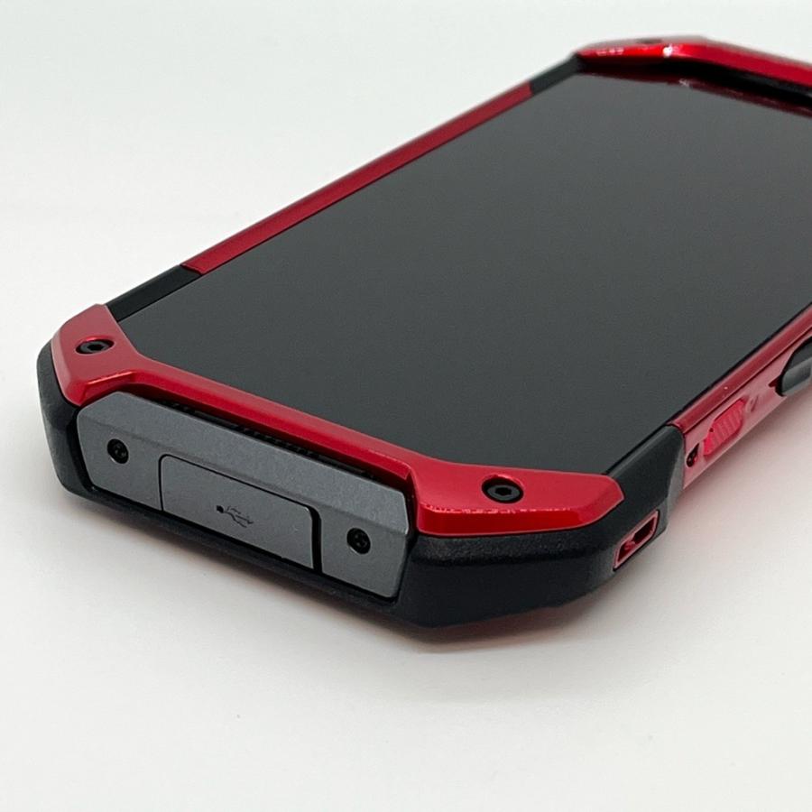 美品】TORQUE 5G KYG01 au SIMロック解除済 128GB／6GB レッド 白ロム