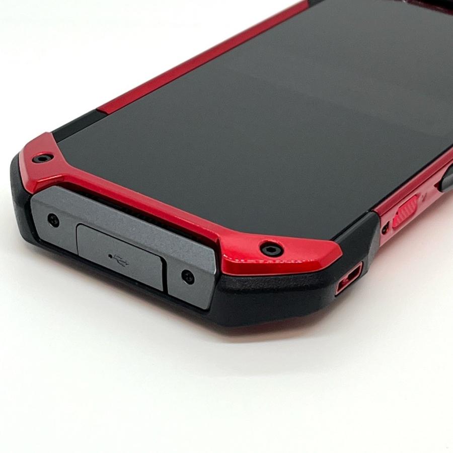美品】TORQUE 5G KYG01 au SIMロック解除済 128GB／6GB レッド 白ロム