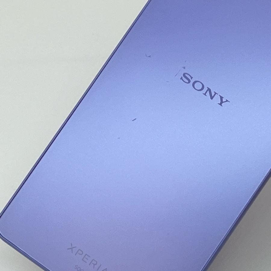 美品】Xperia 10 V SOG11 au SIMフリー 128GB／6GB ラベンダー 5G