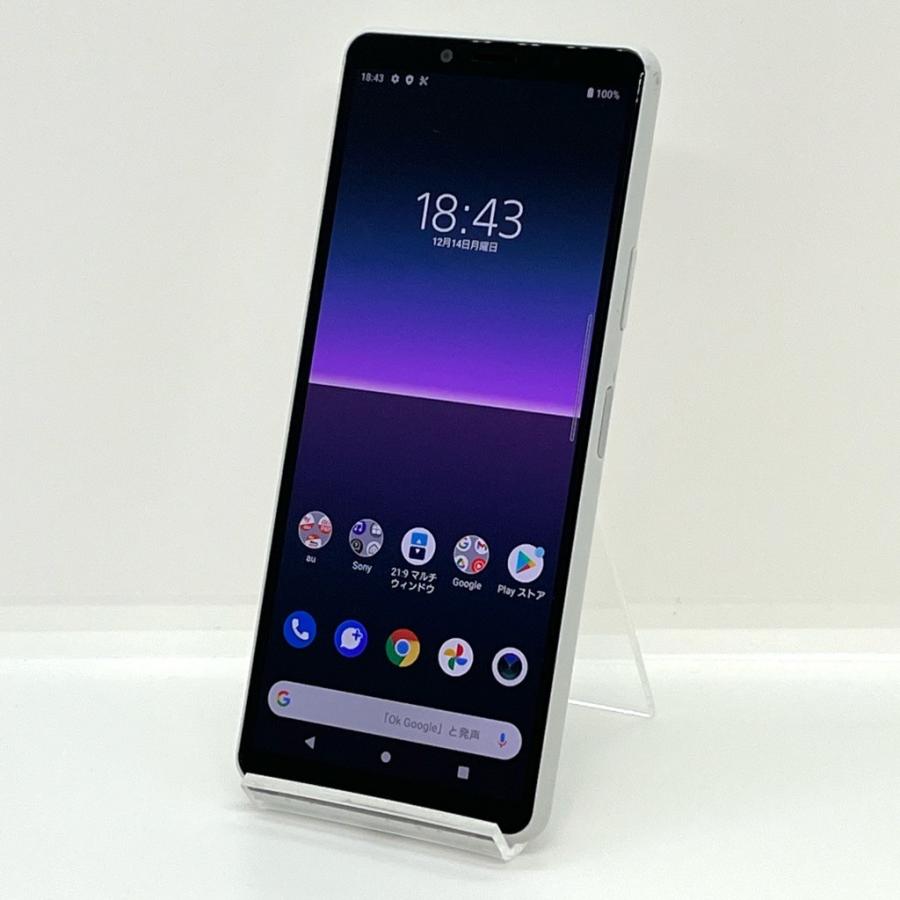 訳あり】Xperia 10 II SOV43 au SIMロック解除済 64GB／4GB 白ロム