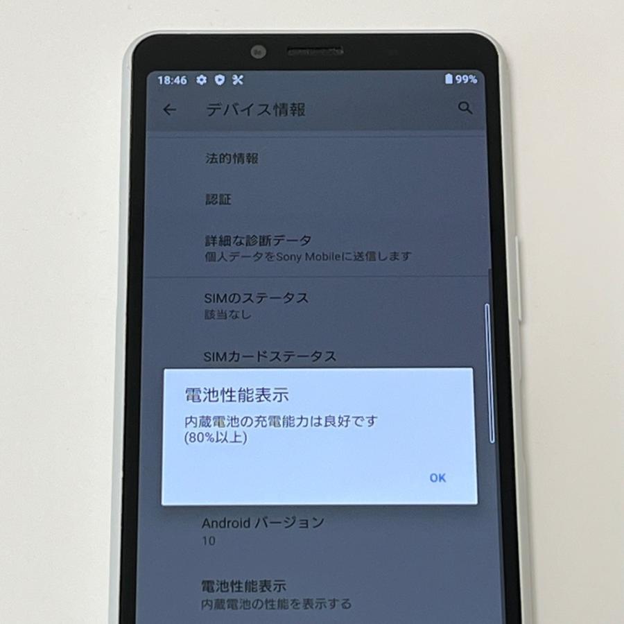 Xperia 10 III　SIMロック解除済 Xperia 10 III 【中古】Xperia SOG04 au SIMロック解除済 128GB／6GB