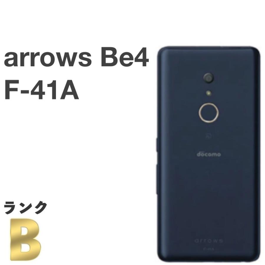 良品】arrows Be4 F-41A docomo SIMフリー 32GB ブラック