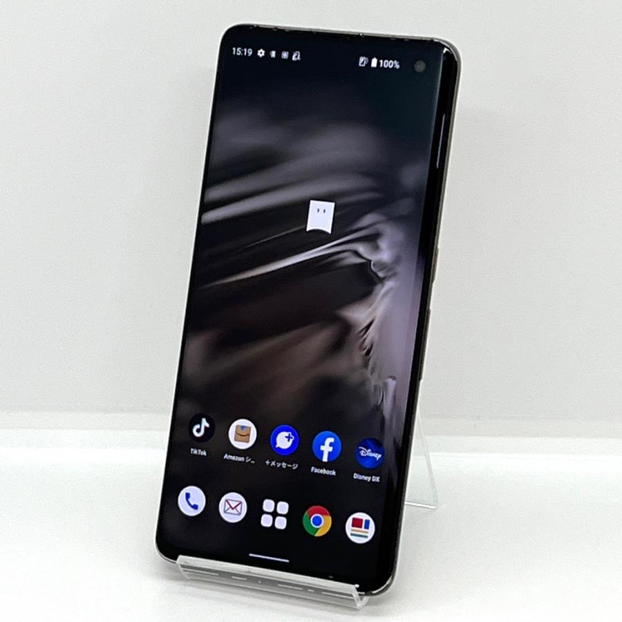 arrows 5G F-51A docomo SIMフリー 128GB／8GB チタニウムシルバー 白