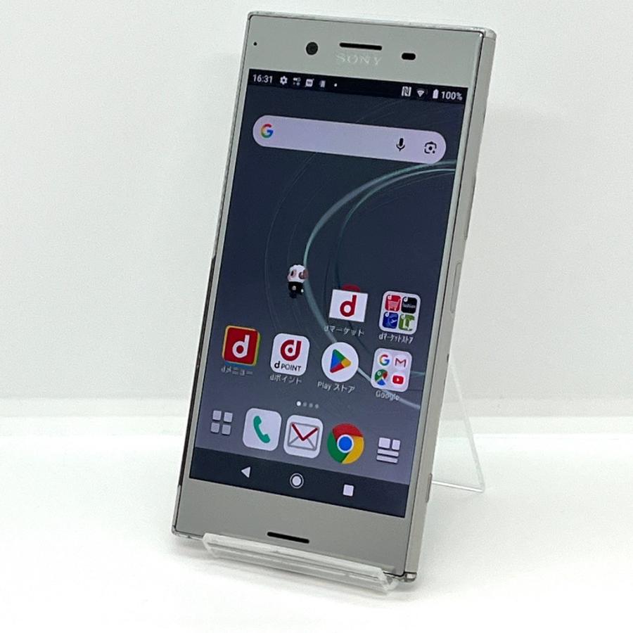 【中古】 ソニー Xperia XZ Premium SO-04J ルミナスクロム　☆おまけ付 訳あり】Xperia XZ Premium SO-04J ルミナスクロム 64GB／4GB 白ロム