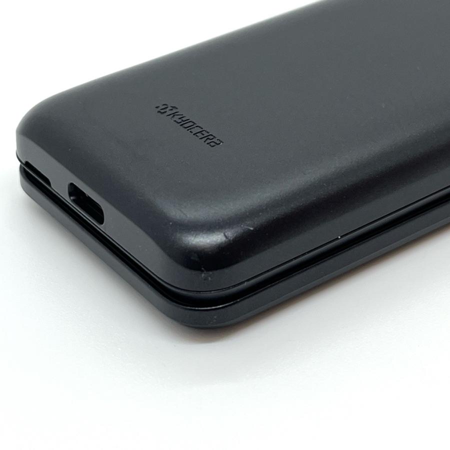 良品】GRATINA KYF42 au SIMロック解除済 4G LTE ブラック 防水 白ロム