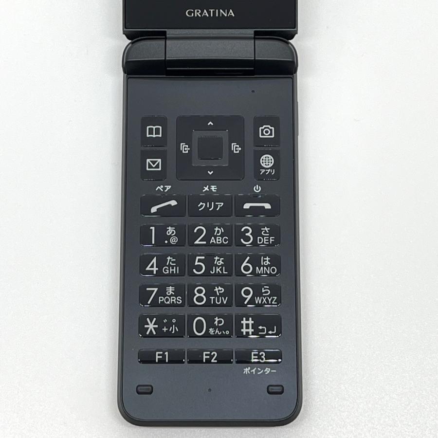 美品】カメラレス GRATINA KYF42 au SIMロック解除済 4G カメラなし