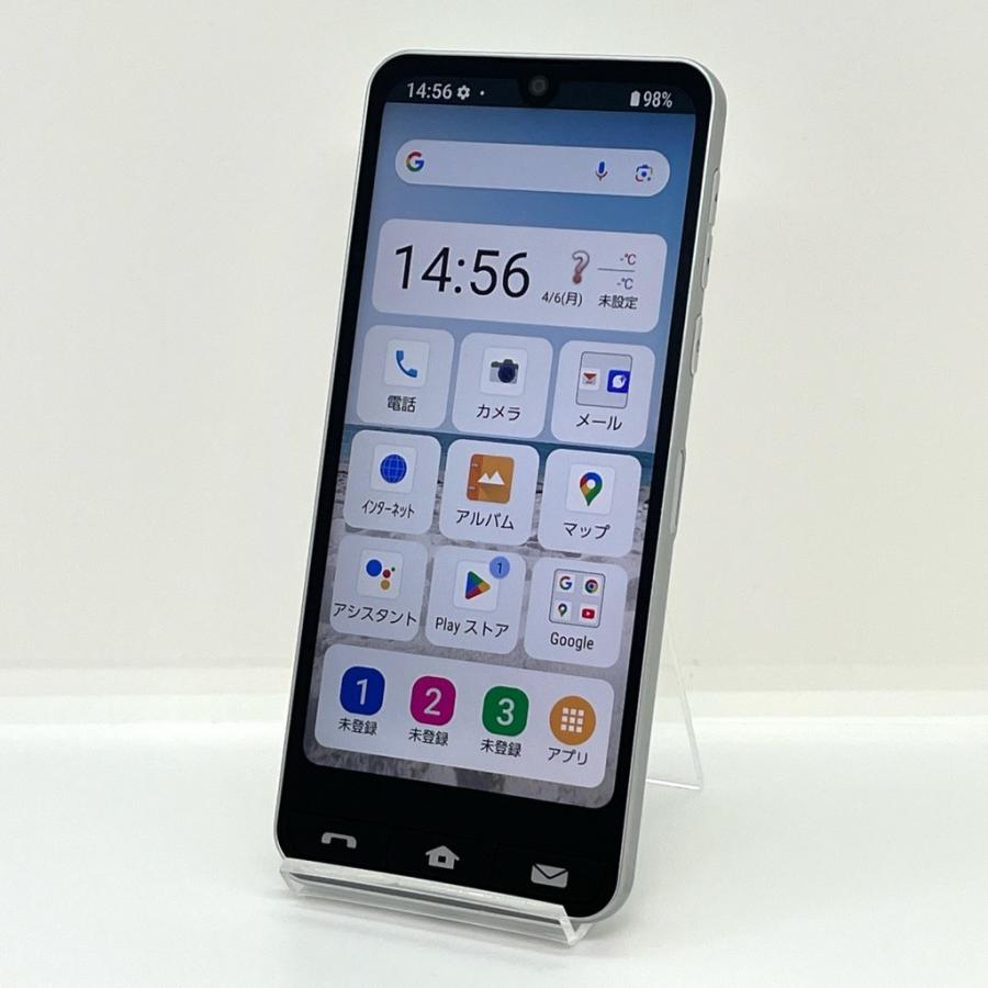 美品】BASIO active2 SHG12 au SIMフリー 64GB／4GB シルバー 白ロム