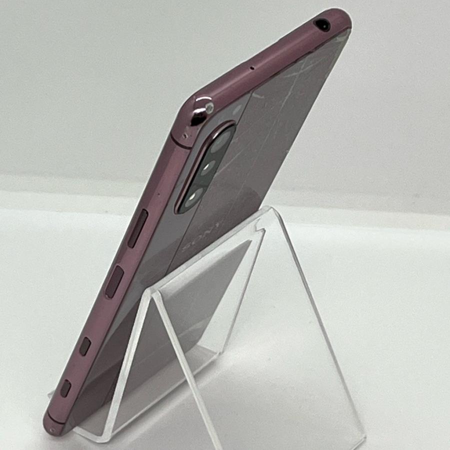 ジャンク】Xperia 5 II SOG02 au SIMロック解除済 128GB／8GB ピンク