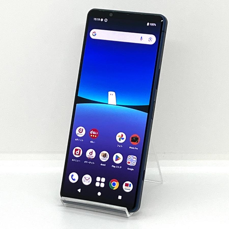 Z191 docomo SIMフリー xperia 5 Ⅳ SO-54C 美品】Xperia 5 IV SO-54C ブルー docomo SIMフリー 128GB／8GB 5G対応