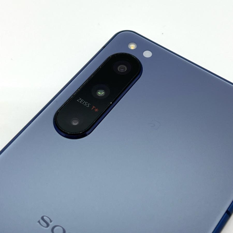 美品】Xperia 5 IV SO-54C ブルー docomo SIMフリー 128GB／8GB 5G対応
