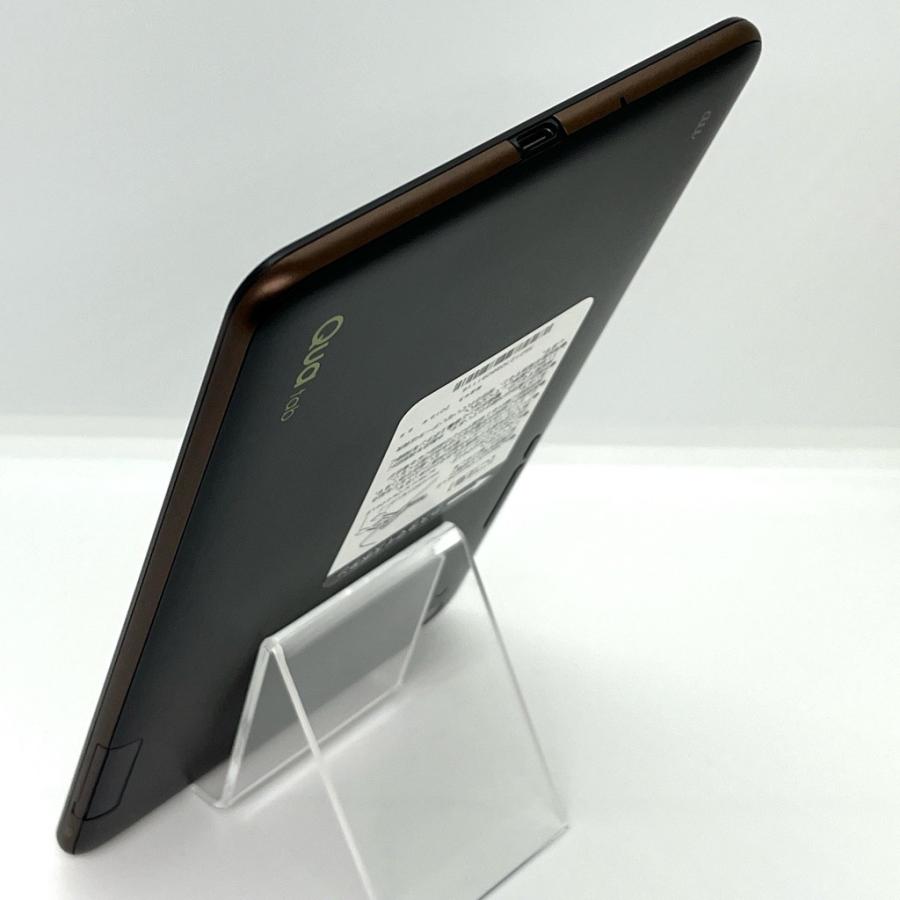 美品】Qua tab QZ8 KYT32 au SIMロック解除済 32GB モカブラック 8