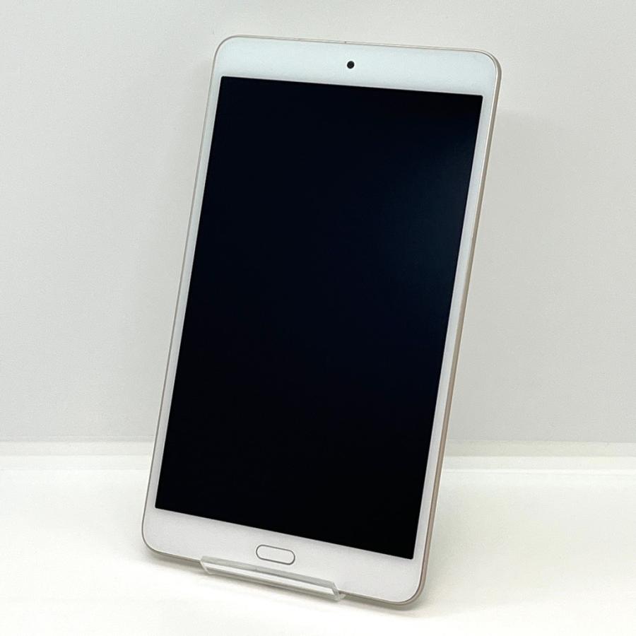 良品】HUAWEI dtab Compact d-02K docomo SIMロック解除済 ゴールド 白