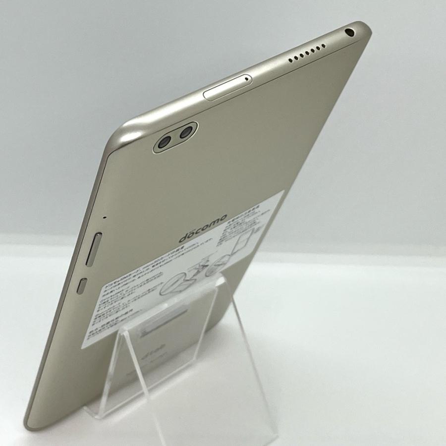良品】HUAWEI dtab Compact d-02K docomo SIMロック解除済 ゴールド 白