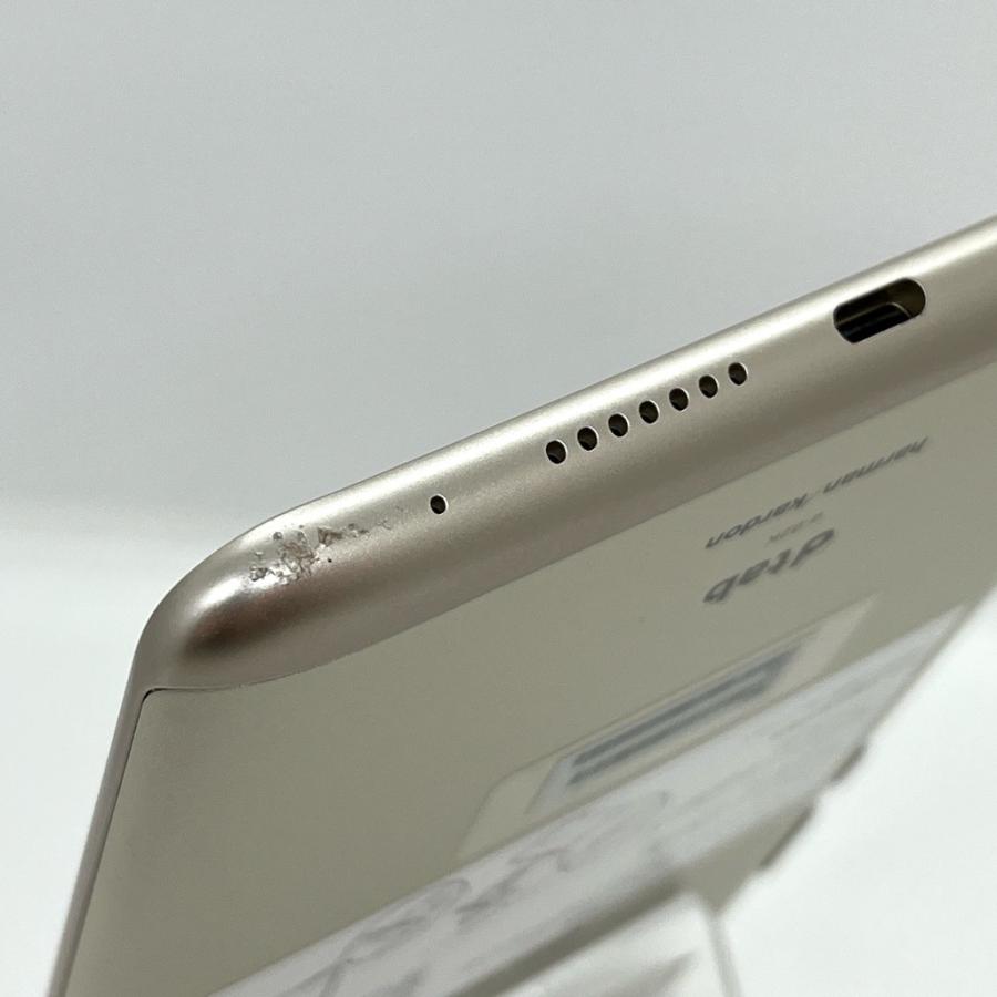 良品】HUAWEI dtab Compact d-02K docomo SIMロック解除済 ゴールド 白