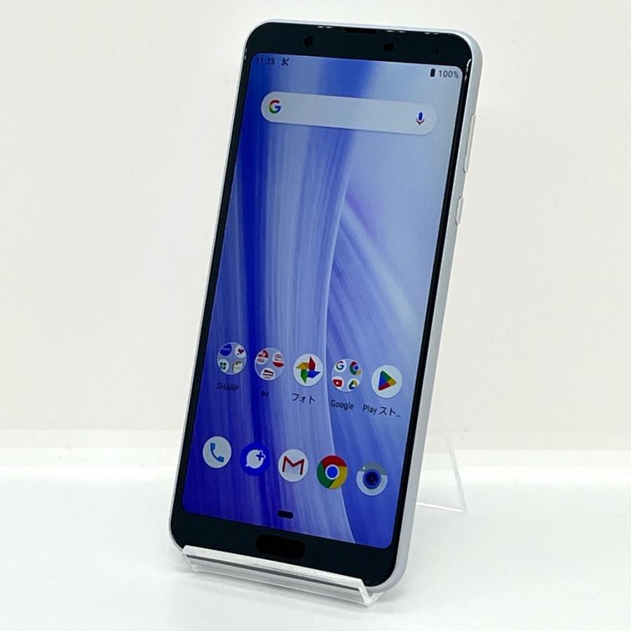 美品】AQUOS sense3 plus サウンド SHV46 64GB／6GB ホワイト スマホ