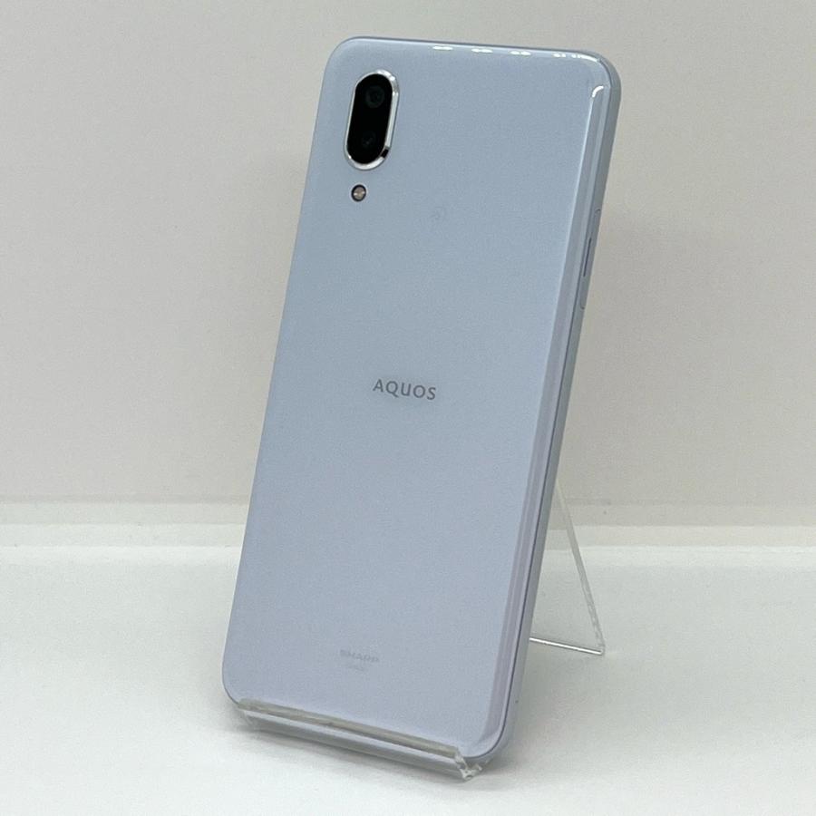 美品】AQUOS sense3 plus サウンド SHV46 64GB／6GB ホワイト スマホ