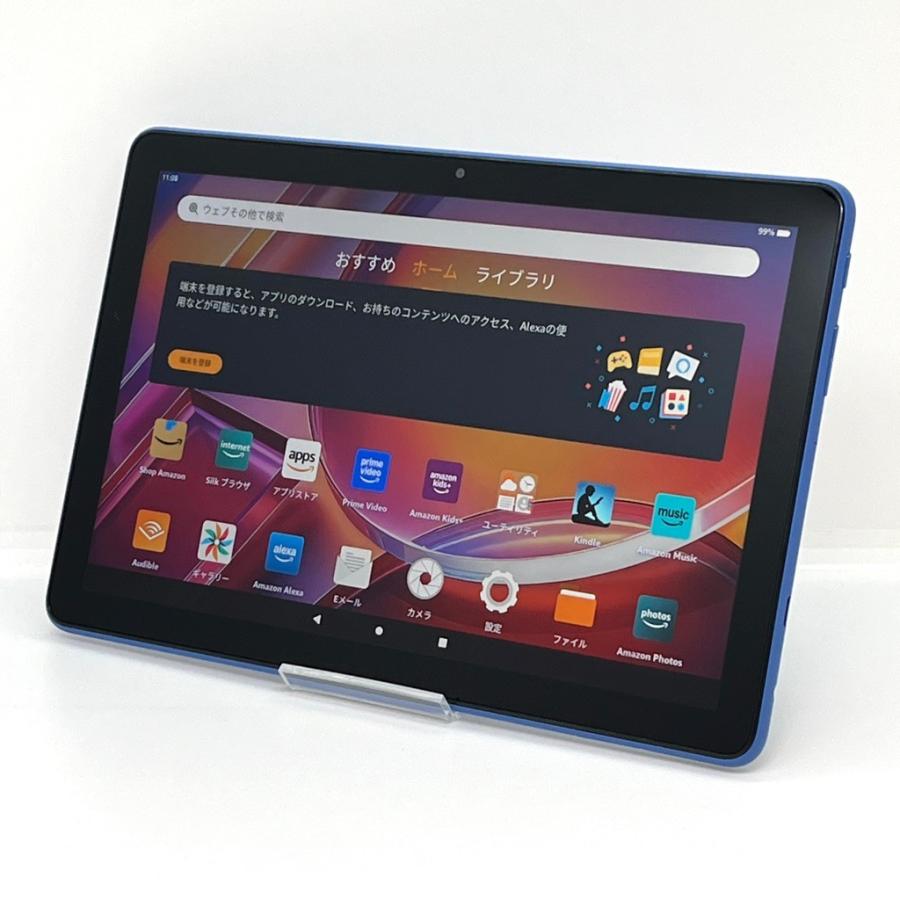 【美品】amazon Fire HD 10 第13世代/32GB/TG425K/タブレット/Android 液晶美品】Amazon Fire HD 10 第13世代 32GB Wi-Fiモデル ブルー 10.1