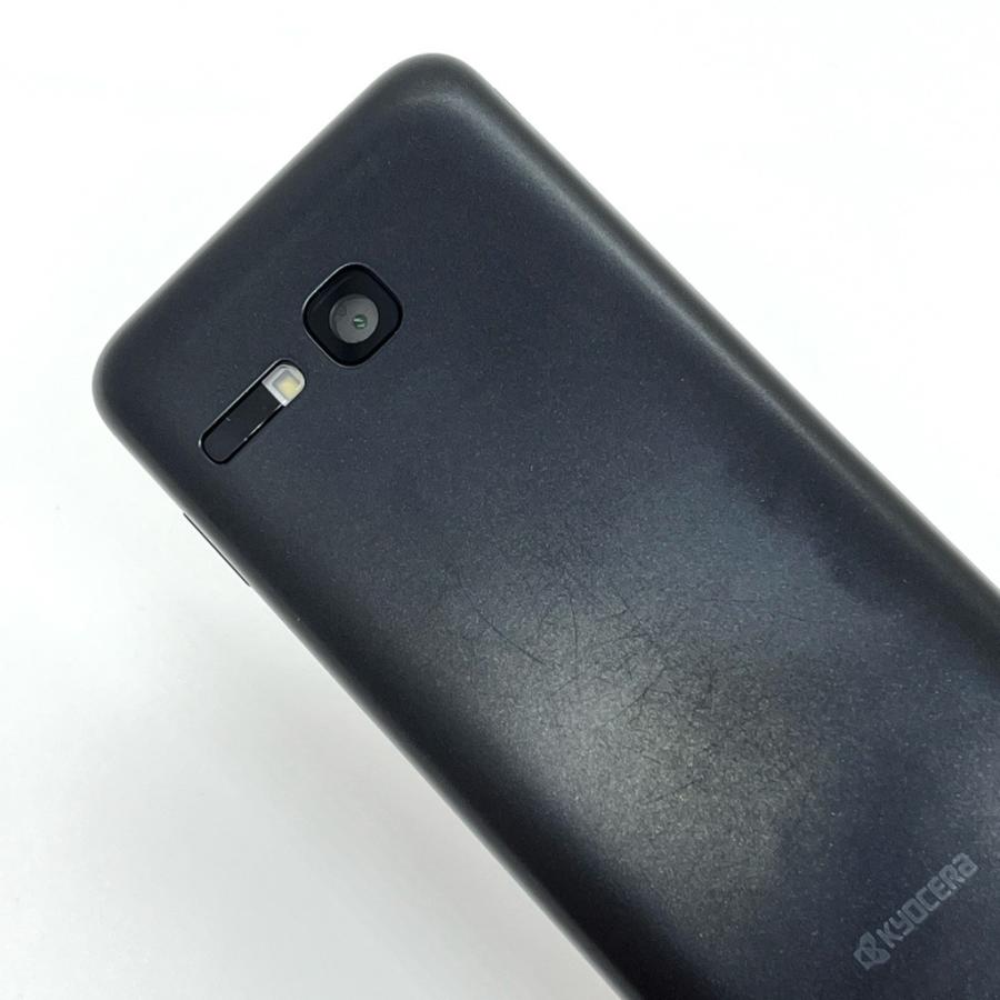 DIGNO ケータイ3 902KC ソフトバンク SIMロック解除済 ブラック 白ロム