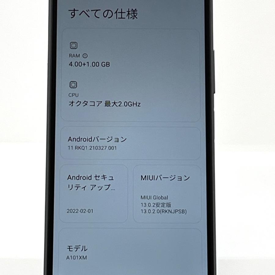 極美品】Redmi Note 10T A101XM ソフトバンク SIMフリー 64GB／4GB