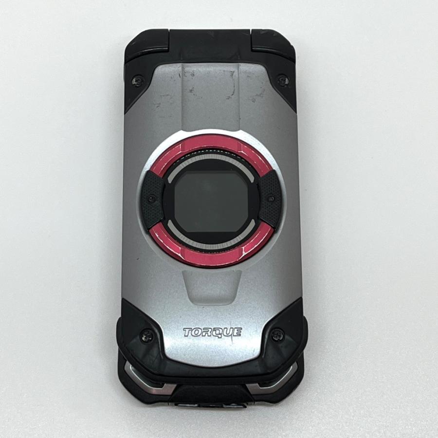 TORQUE X01 KYF33 au SIMロック解除済 白ロム 京セラ 折りたたみ