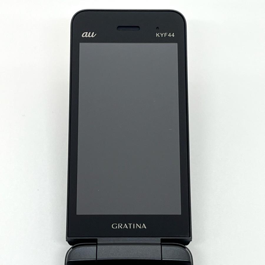 新品同様】GRATINA KYF44 au SIMロック解除済 ブラック 法人向け4G