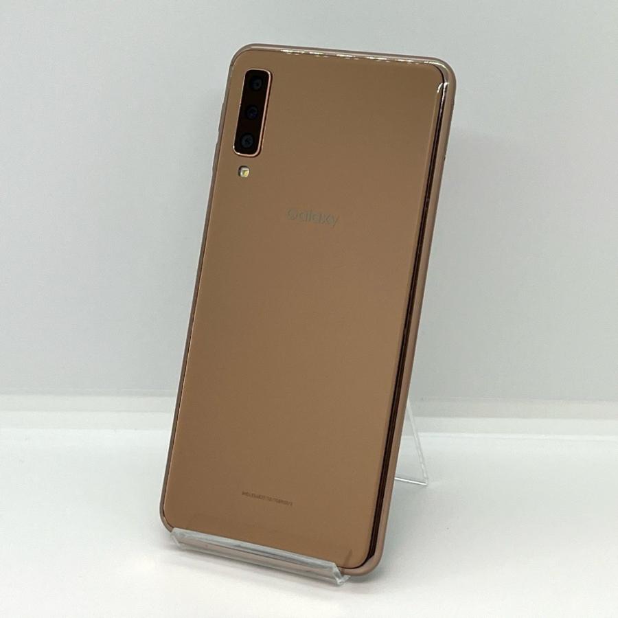 Galaxy A7 SM-A750C 楽天SIMフリー 64GB／4GB ゴールド 白ロム スマホ 