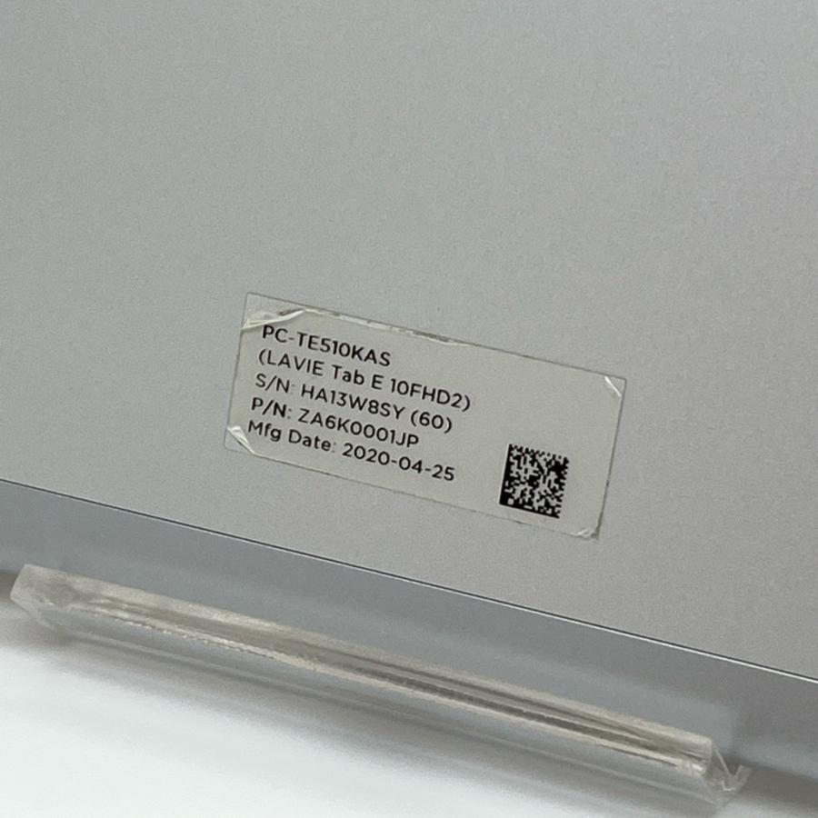NEC LAVIE Tab E 10FHD2 Wi-Fiモデル PC-TE510KAS 32GB 10.3インチ