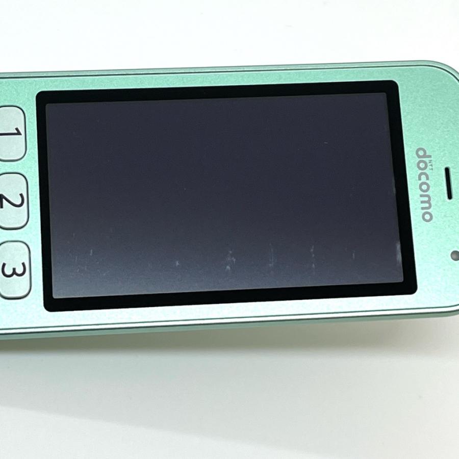 美品】らくらくホン F-02J ドコモ SIMロック解除済 4G対応 ミント