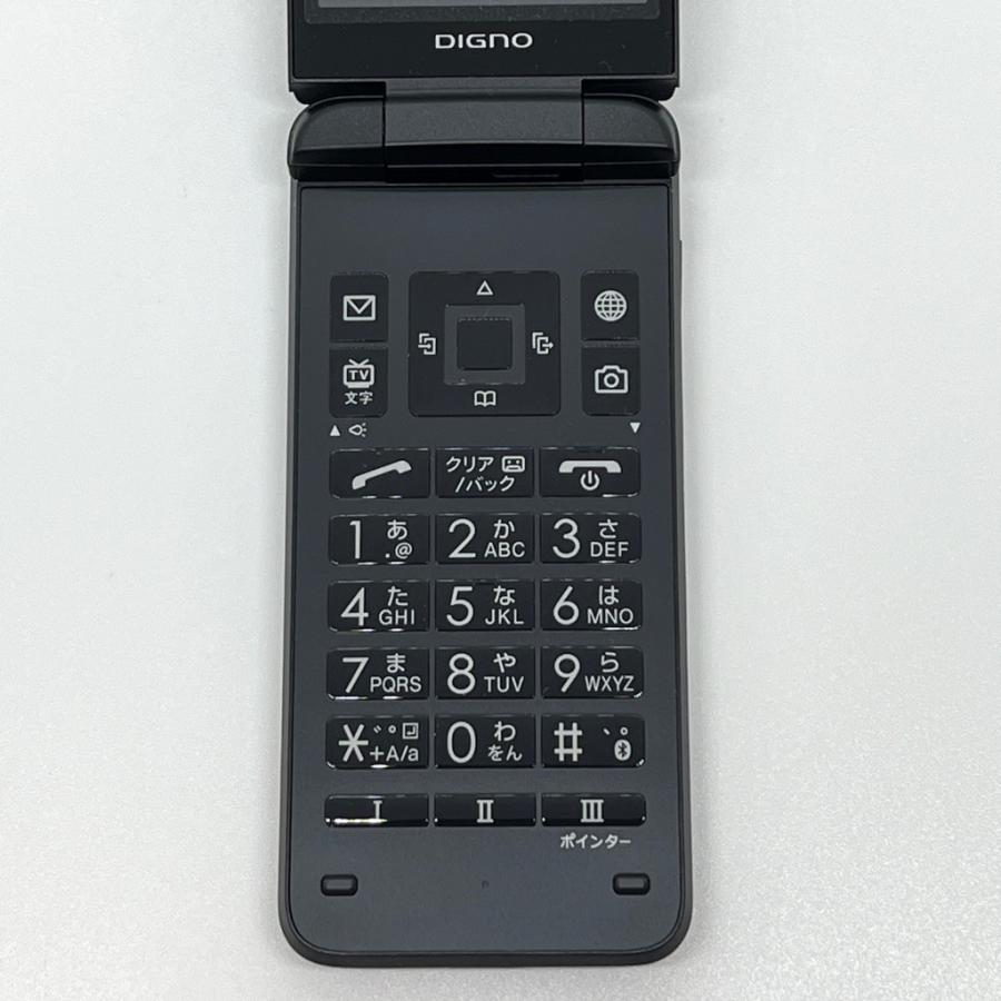 極美品】DIGNO ケータイ3 902KC ソフトバンク SIMロック解除済 白ロム