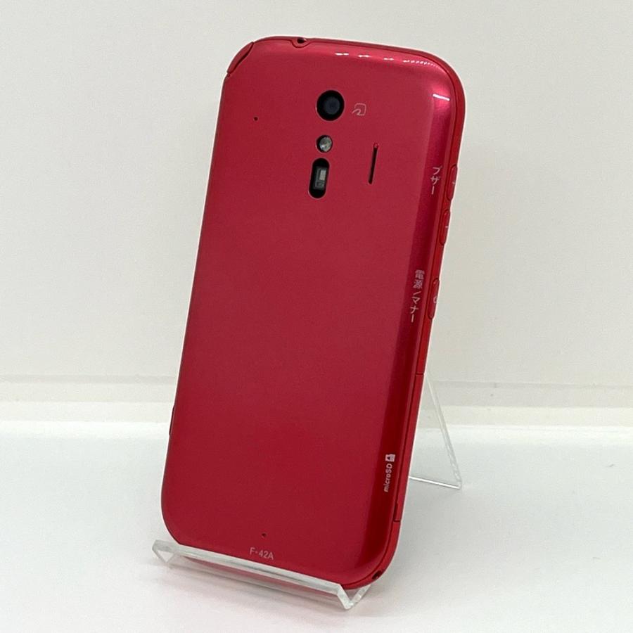 美品】らくらくスマートフォン F-42A docomo SIMフリー ピンク