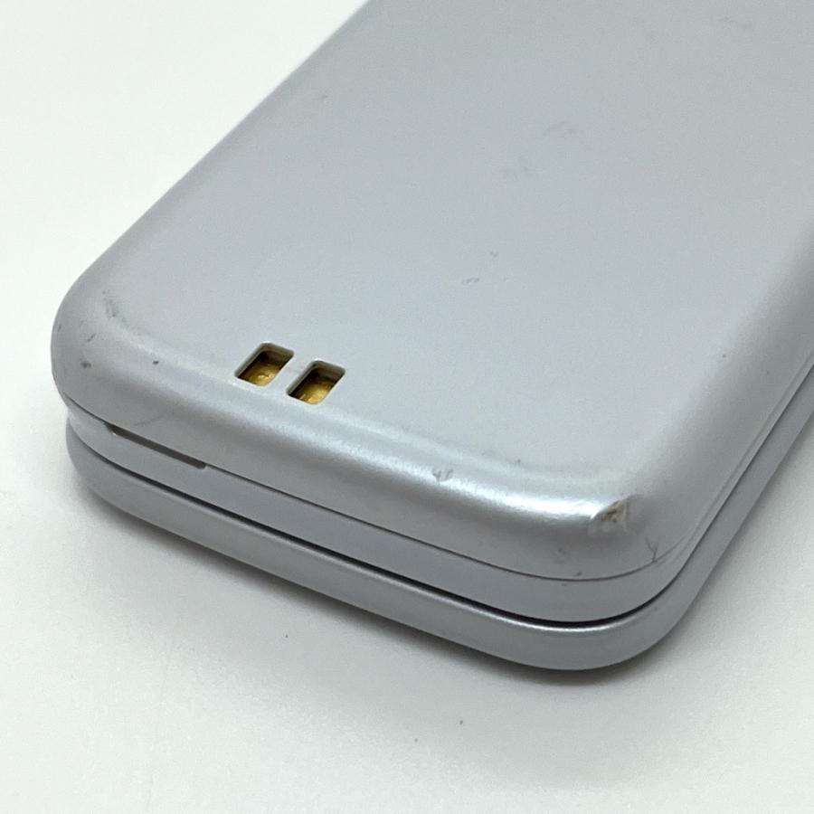 らくらくホン F-01M docomo SIMロック解除済 ホワイト 4G LTE 携帯電話