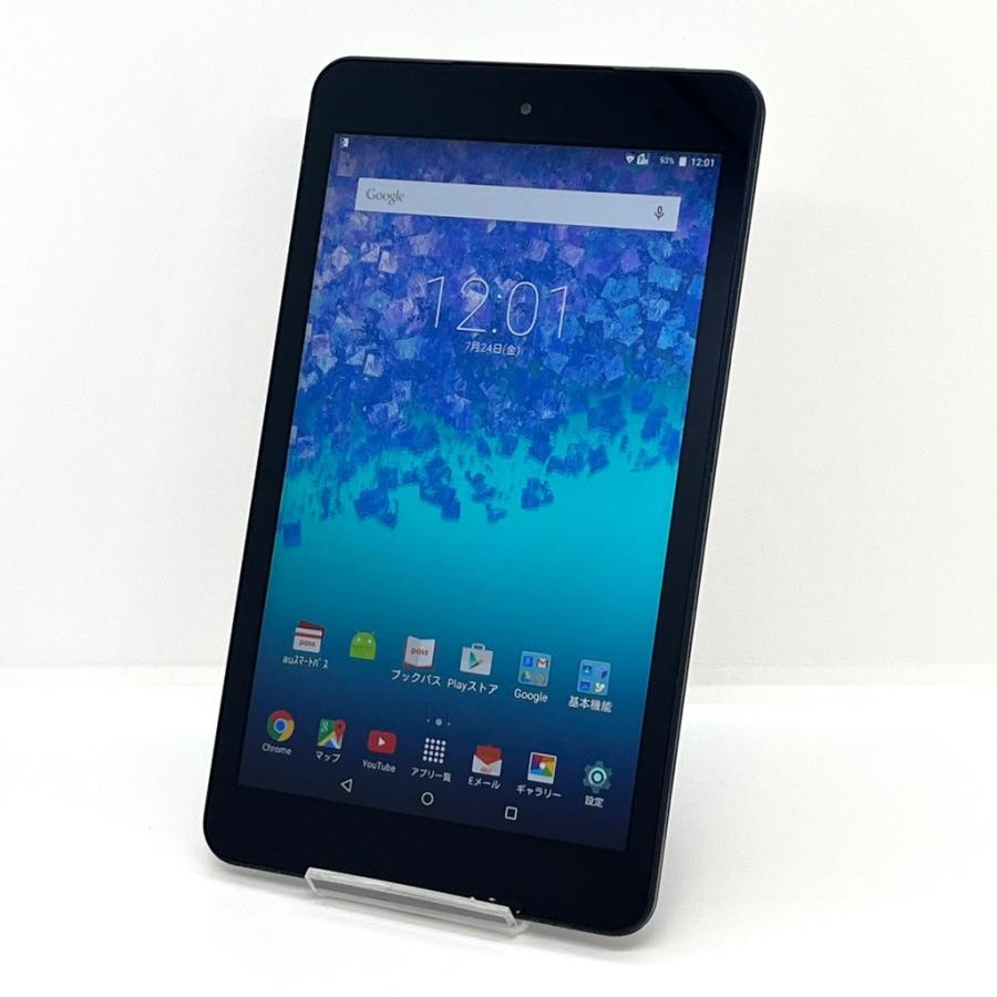 SIMフリー 本体 Qua tab 01 16 GB 310G5 ネイビー 京セラ Qua tab 01 KYT31 au SIMロック解除済 16GB 8インチ ネイビー