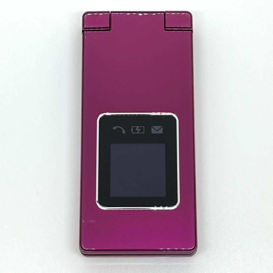 美品】かんたん携帯9 505SH ソフトバンク SIMロック解除済 ワイン