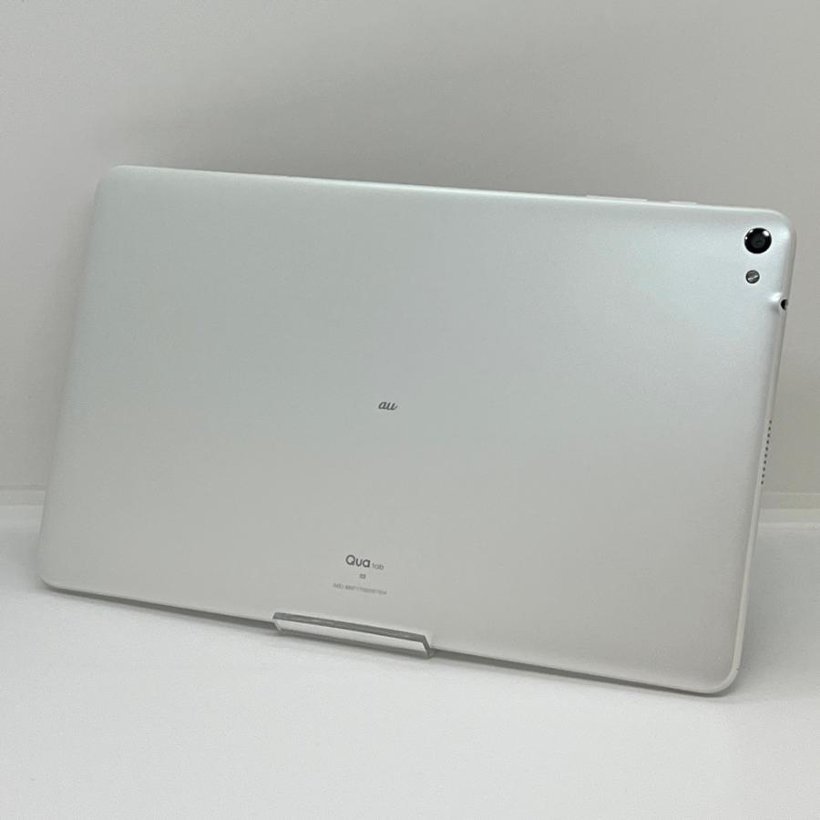 良品】Qua tab 02 HWT31 au SIMロック解除済 16GB パウダーホワイト