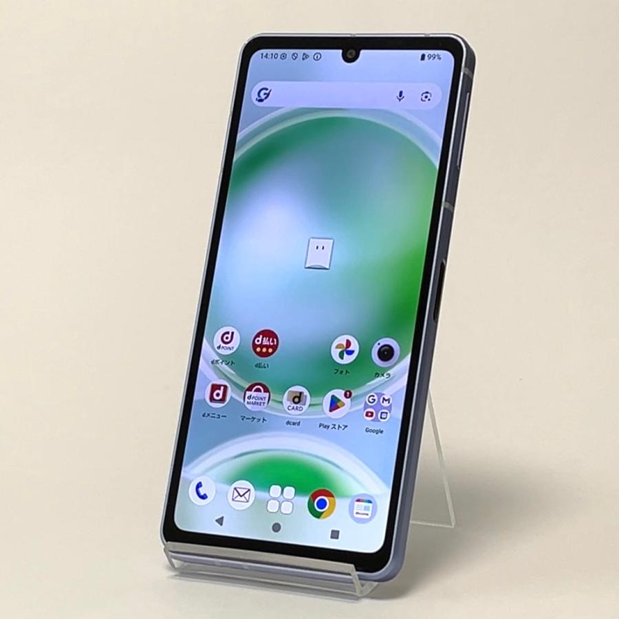 液晶美品】AQUOS sense8 SH-54D docomo SIMフリー 128GB／6GB ブルー