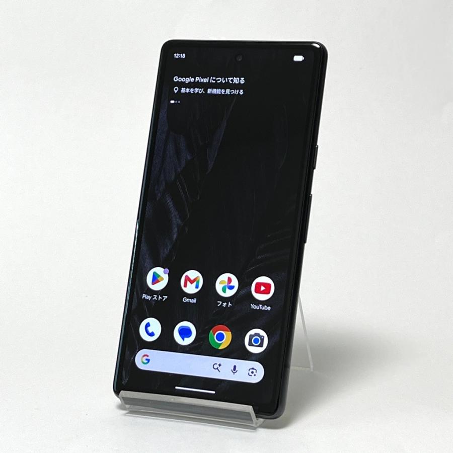 美品】Google Pixel 7a 128GB／8GB au版 SIMフリー Charcoal 白ロム