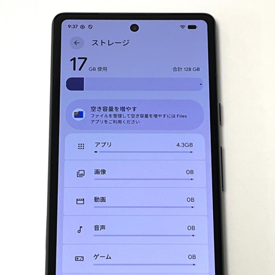 新品同様】Google Pixel 7a 128GB／8GB au版 SIMフリー Charcoal