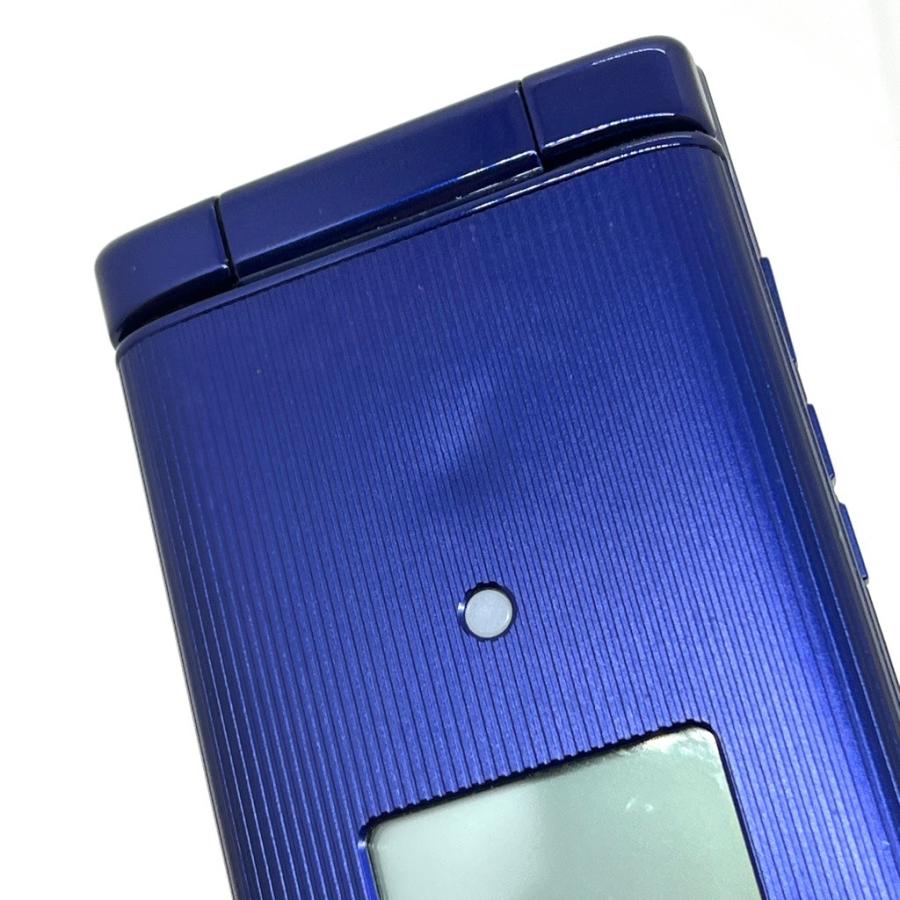 良品】かんたんケータイ KYF38 au SIMロック解除済 ロイヤルブルー 4G