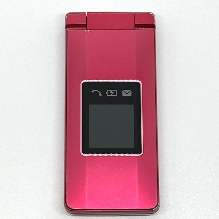 かんたん携帯10 807SH ソフトバンク SIMロック解除済 ピンク 4G LTE 白