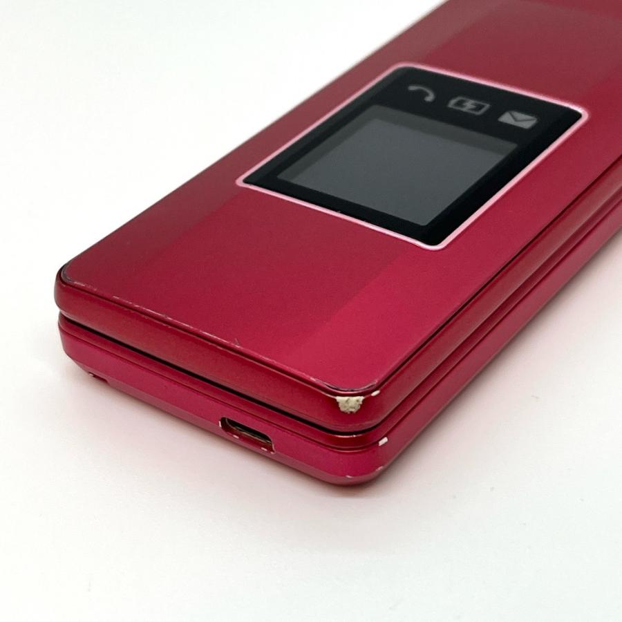 かんたん携帯10 807SH ソフトバンク SIMロック解除済 ピンク 4G LTE 白